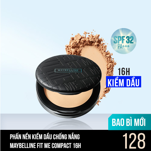 Phấn Nền Kiềm Dầu 12H Maybelline  Fit Me Matte Poreless Powder SPF28 PA+++ 6gr