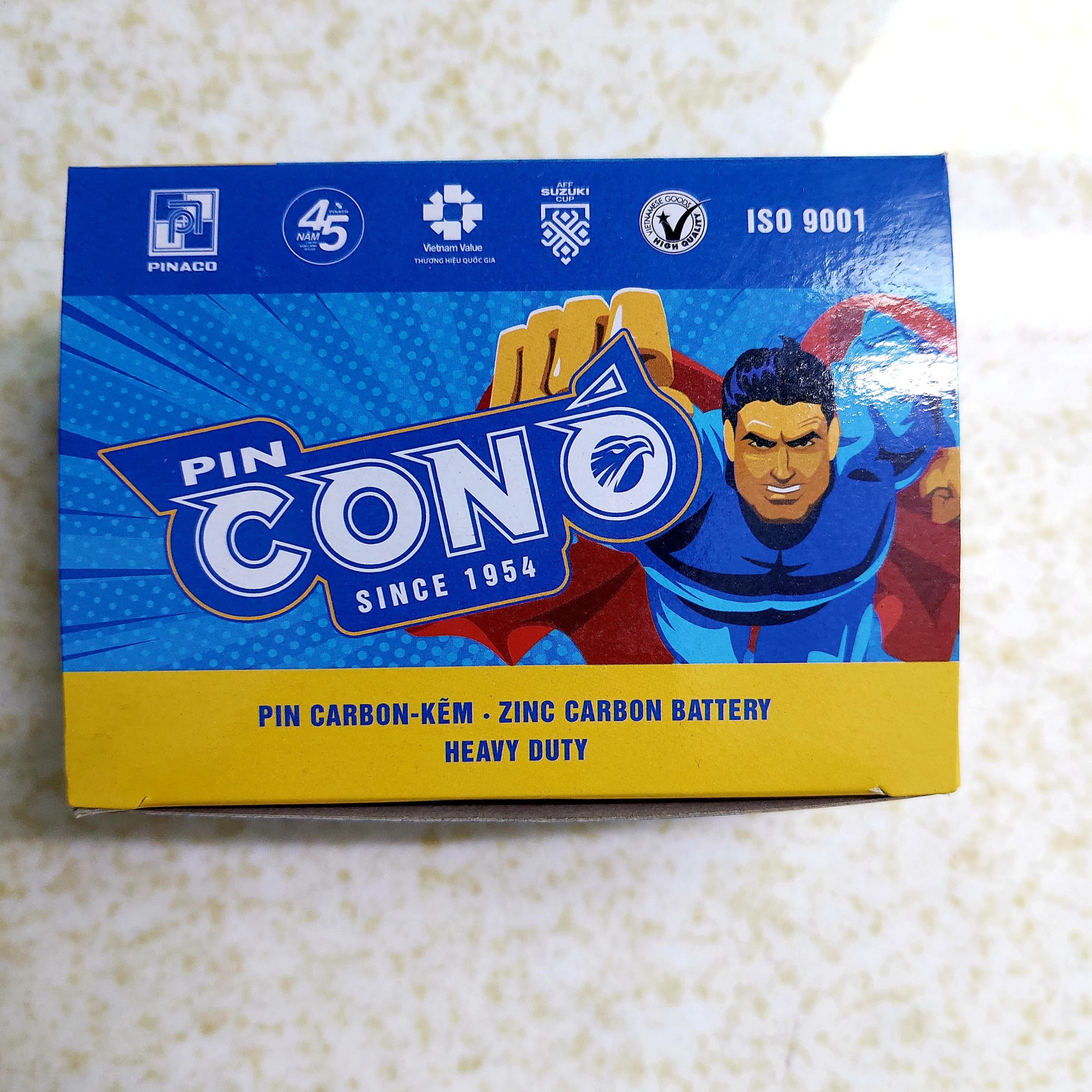 [HCM]Pin con ó AA Pinaco ( hộp 40 viên )