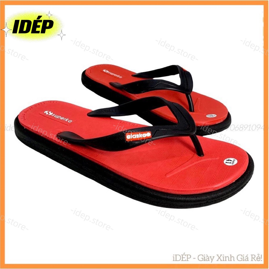 Dép Kẹp, Xỏ Ngón Nam Đúc Nguyên Khối ALASKA Siêu Nhẹ Đi Mưa- DL056