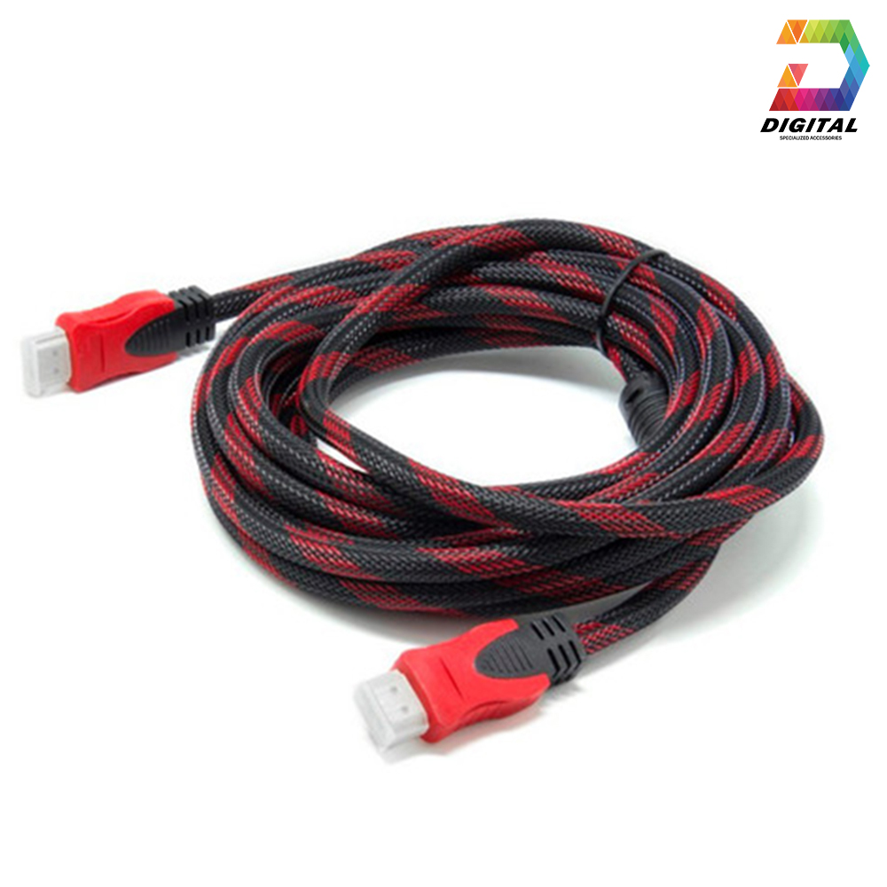 Cáp HDMI 2 Đầu Chống Nhiễu Bọc Dây Dù