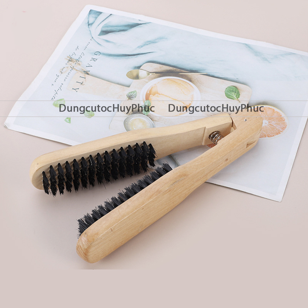 Kẹp duỗi tóc ép là tóc gỗ, kẹp gỗ duỗi tóc ép là tóc khi duỗi