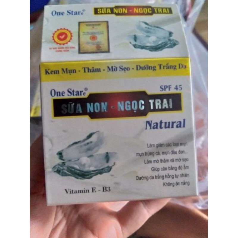 Kem mụn thâm mờ sẹo dưỡng trắng da One Star
