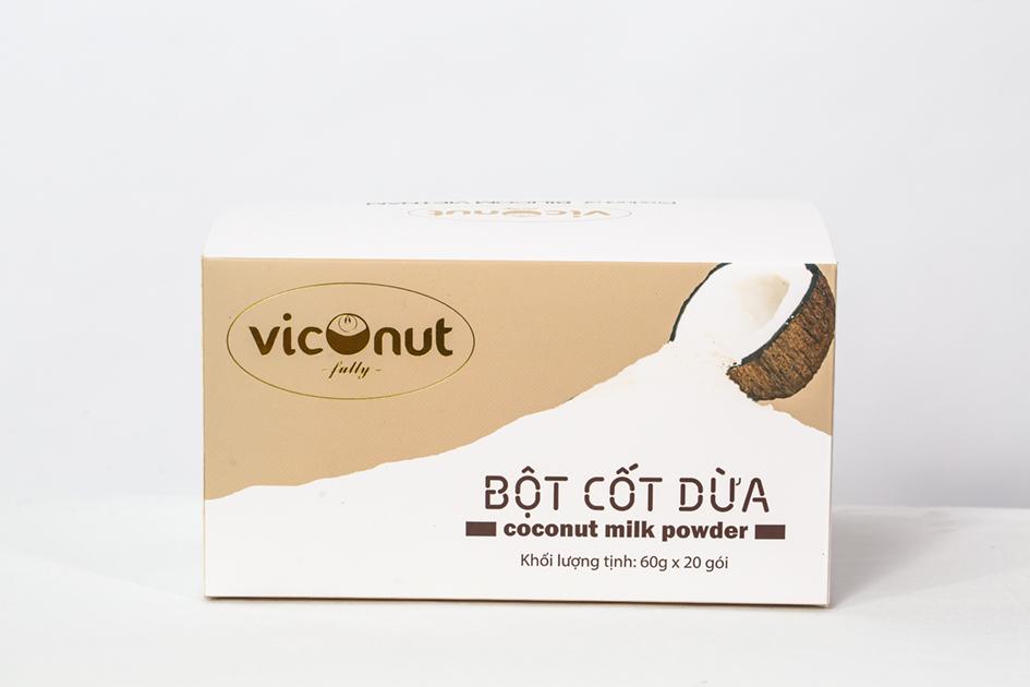 BỘT CỐT DỪA VICONUT (60g x 20 gói)