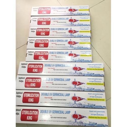 Đèn uv bể cá công suất 18w - 100w diệt tảo , vi khuẩn cho hồ cá lớn uv sterilization king