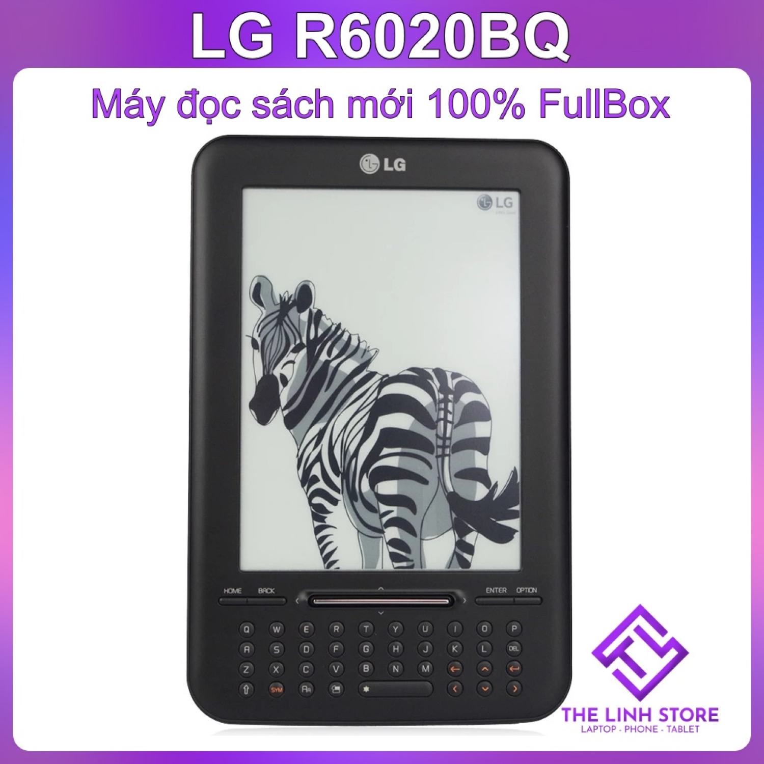 Máy đọc sách LG R6020BQ màn 6 inch - Mới 100 nguyên hộp - MixASale