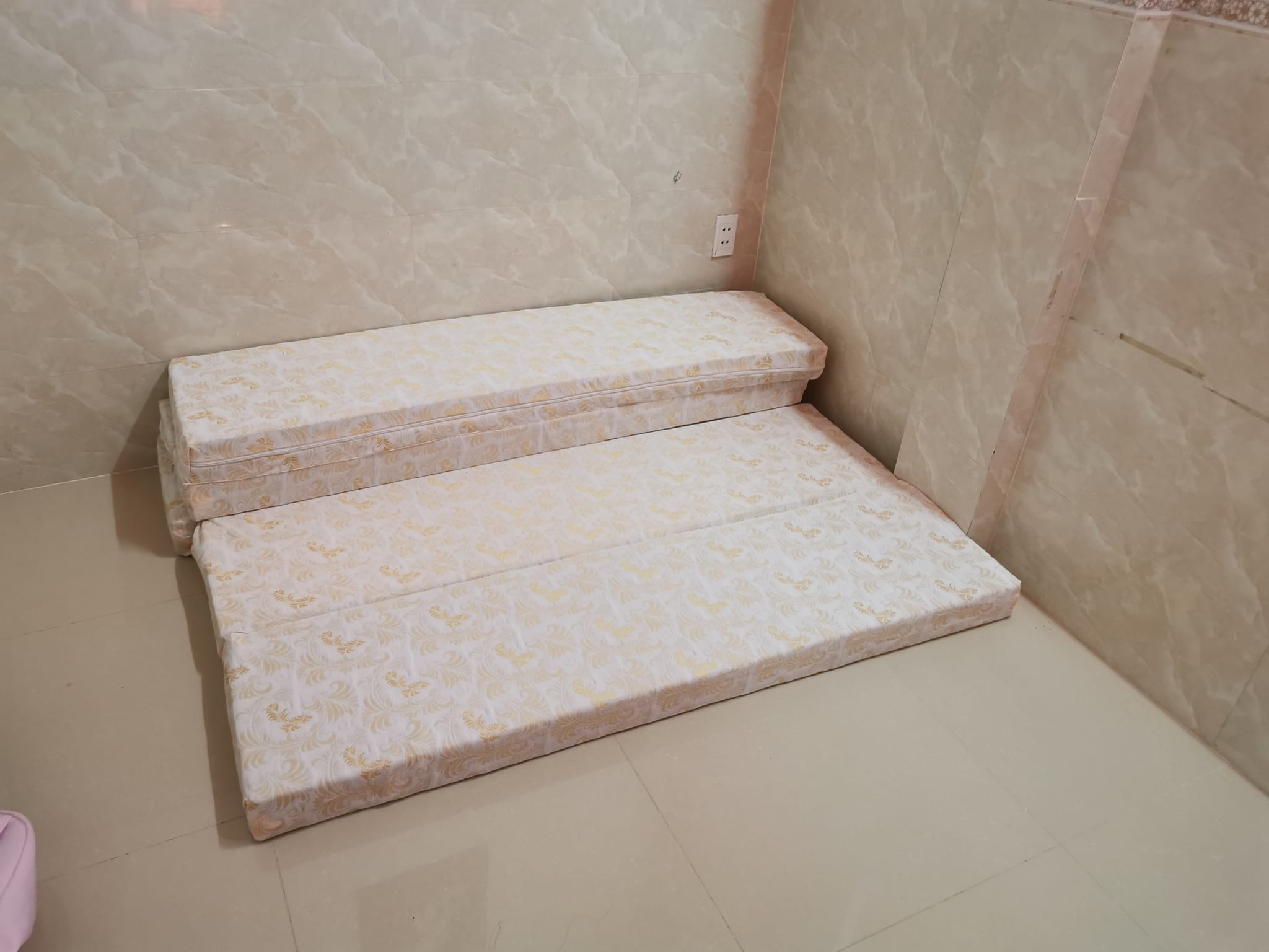 [HCM]Áo nệm gấp 5 vải gấm KT 1m6x2mx5cm