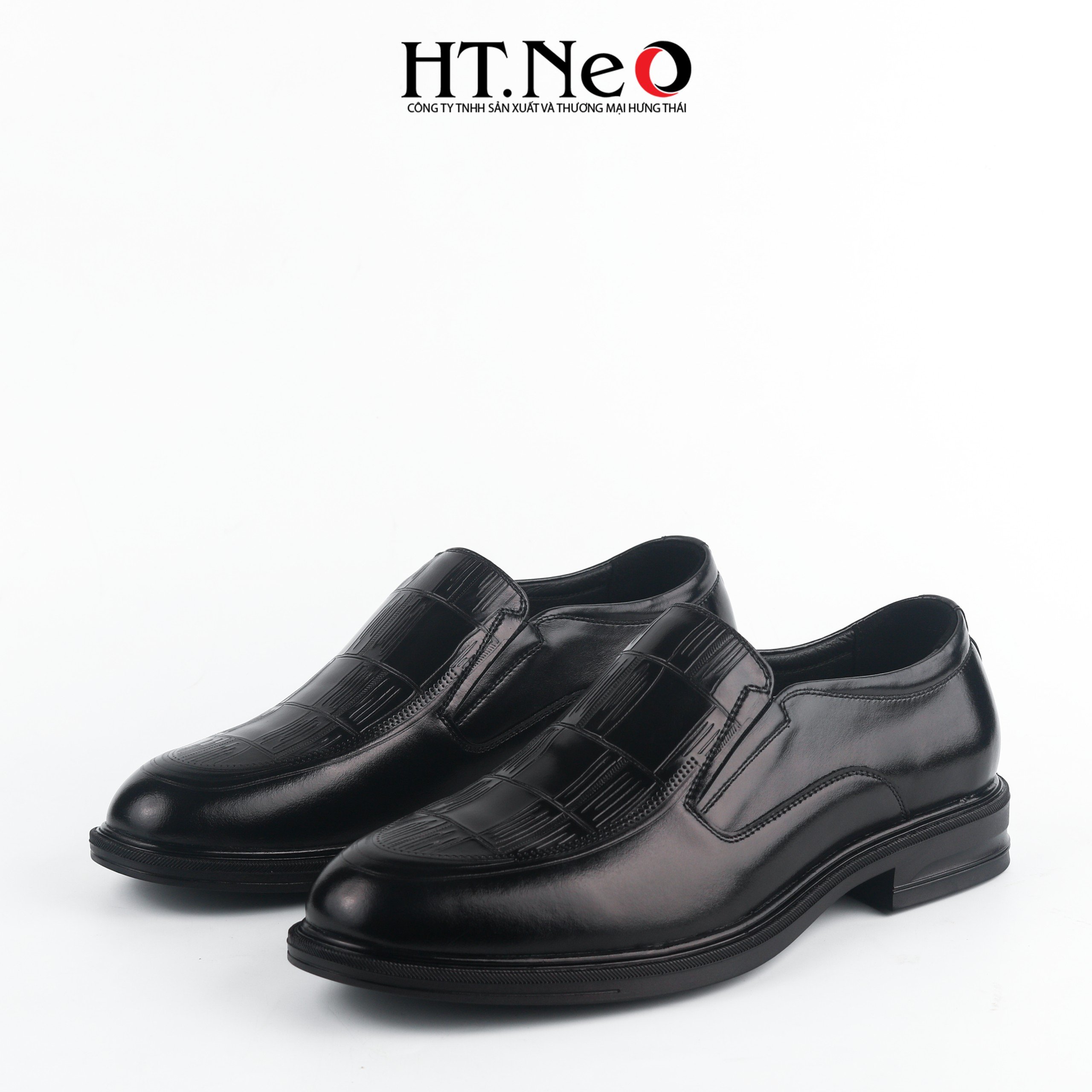 Giày nam - Giày tây nam HT.NEO da bò thật 100% kiểu dáng đơn giản thời thượng phối đồ cực dễ, dáng cực đẹp GT221