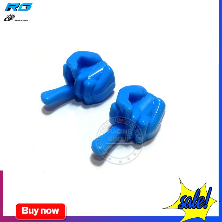Cặp chụp van vòi xe máy kiểu ngón tay nhiều màu