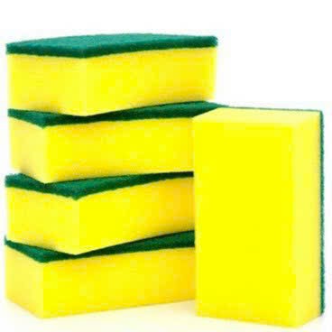 SET 10 miếng mút xốp rửa chén chà nồi 2 mặt tiện dụng