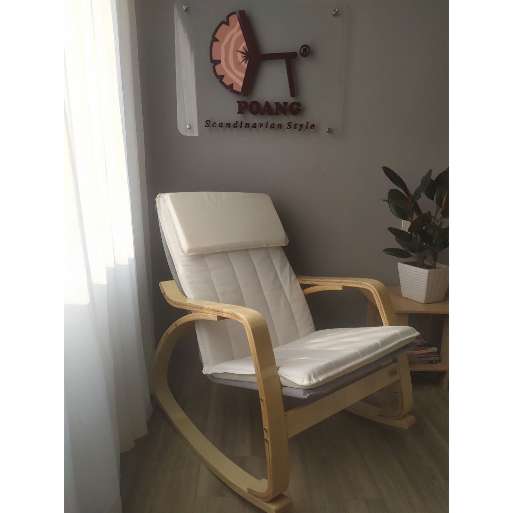 Ghế Poang_đệm 2 lớp lưới textilen