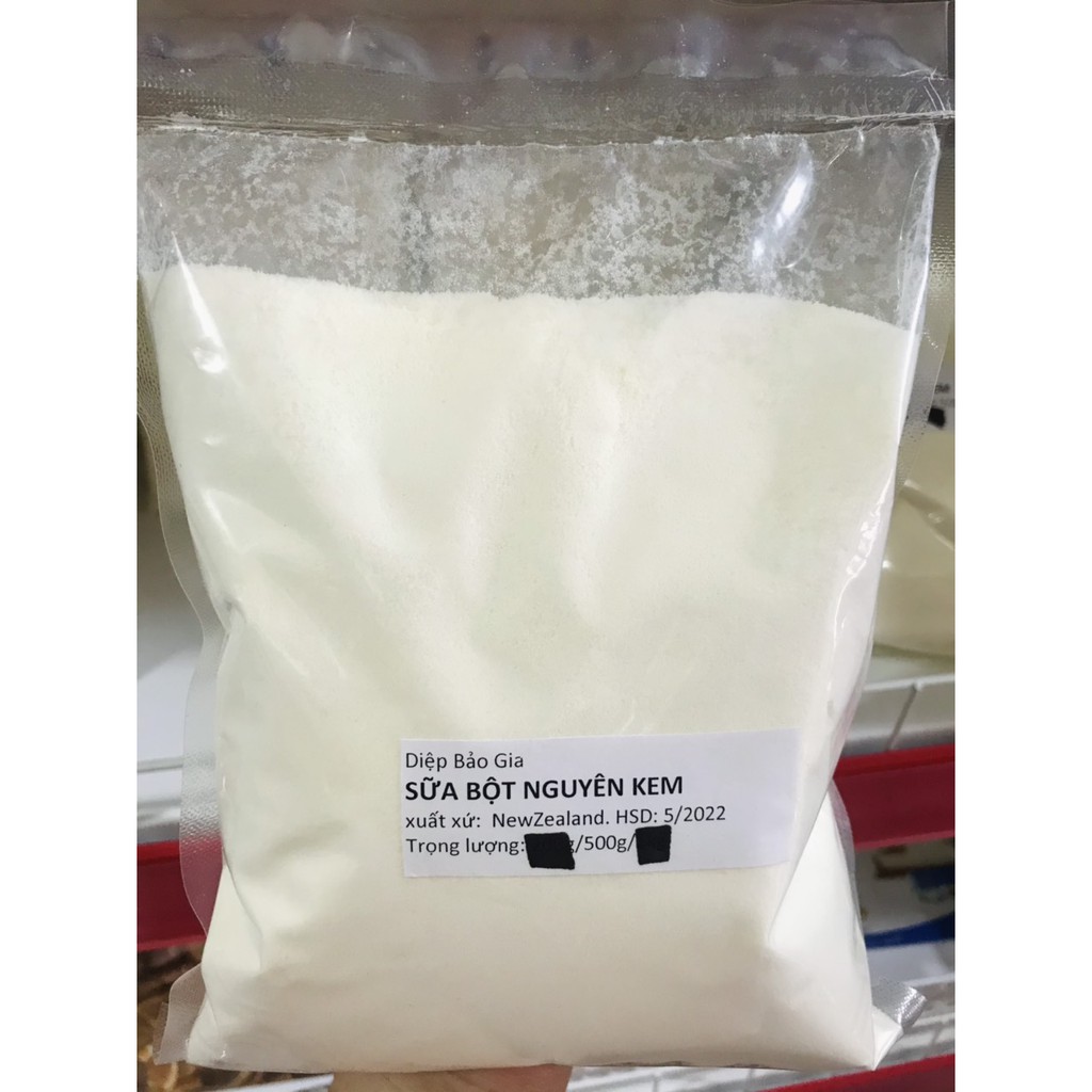 sữa bột nguyên kem 500g