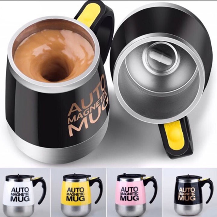 Cốc Tự Khuấy Tự Động - Ly Tự Động Khuấy pha sữa, ngũ cốc, cà phê tự động Self Stirring Mug