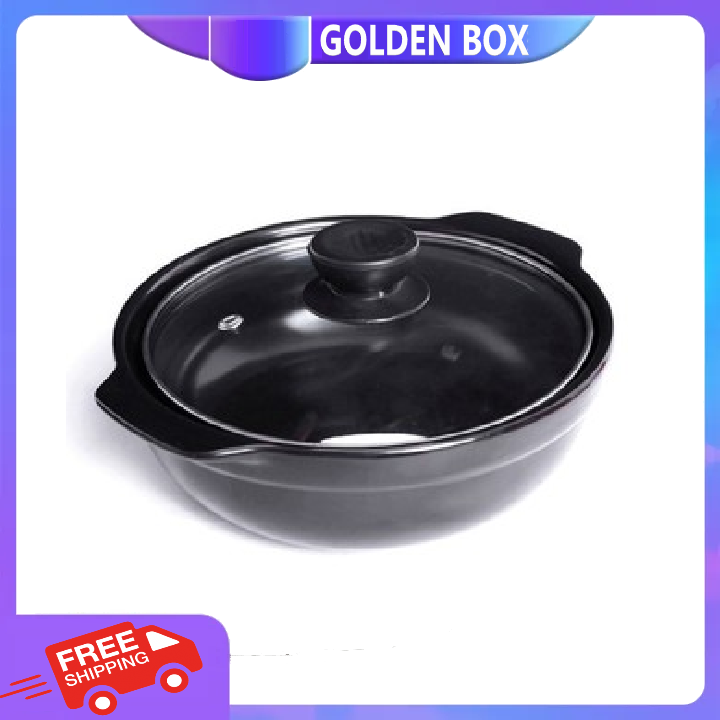 Nồi đất đỉnh 8 cạn dùng nấu mì cay, kho cá, kho thịt hàng cao cấp dày