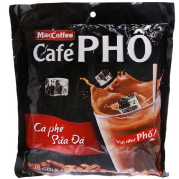 [HCM] Cafe Phố sữa đá bịch 30 gói