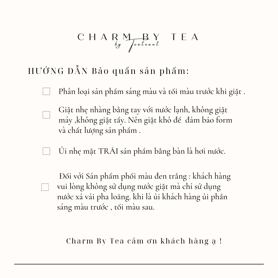 Thiết Kế CHARM BY TEA: GIN DRESS
