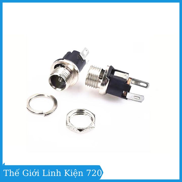 Jack DC Sắt Loại 5.5x2.1mm Mới