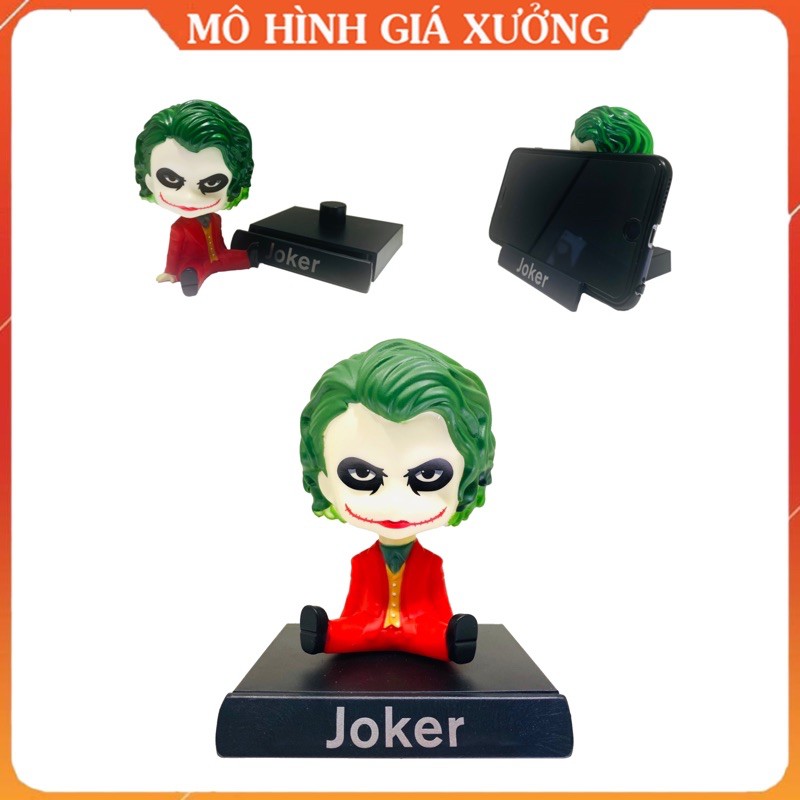 Mô Hình Joker Lắc Đầu chibi siêu dễ thương ngỗ nghĩnh - Quà tặng , bầy bàn , bầy taplo , kê điện thoại