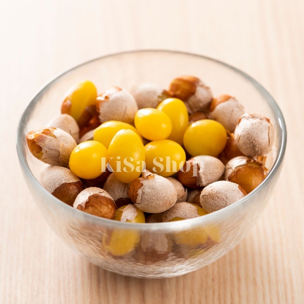 Bạch quả tươi chưa tách vỏ