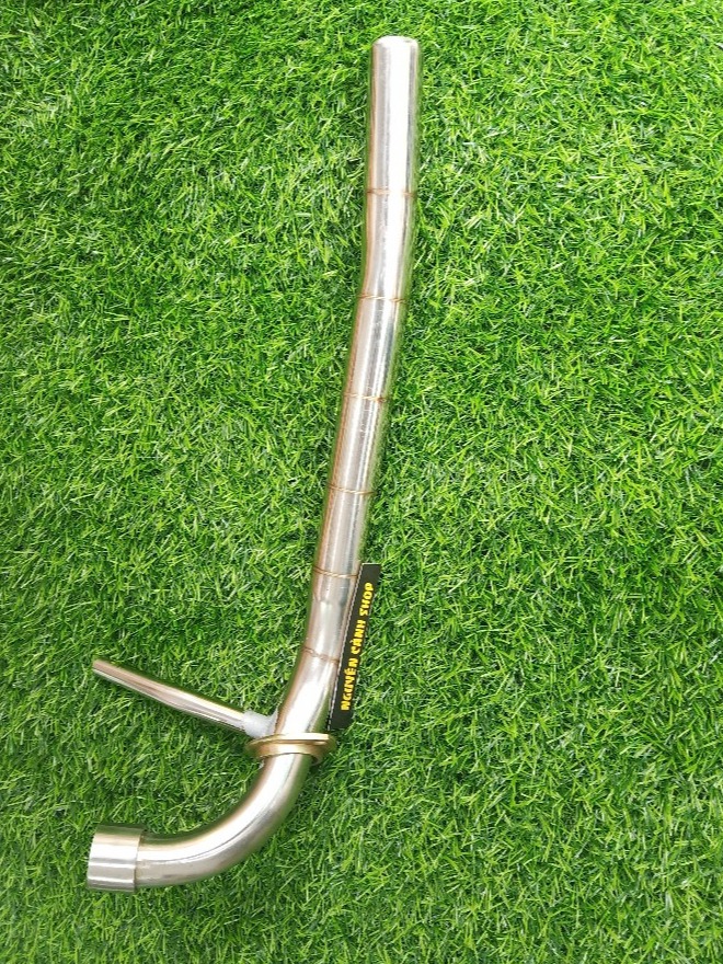 cổ pô sirius inox óng hơi