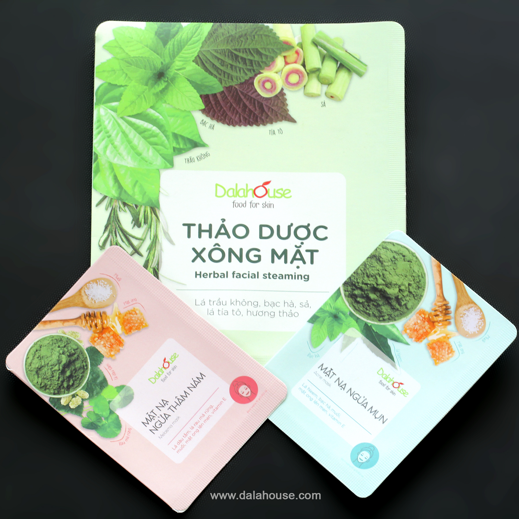 [ Quà 20/10 ]  Thảo Dươc Xông Mặt 10g Dalahouse- NPP EHOMEPIRE