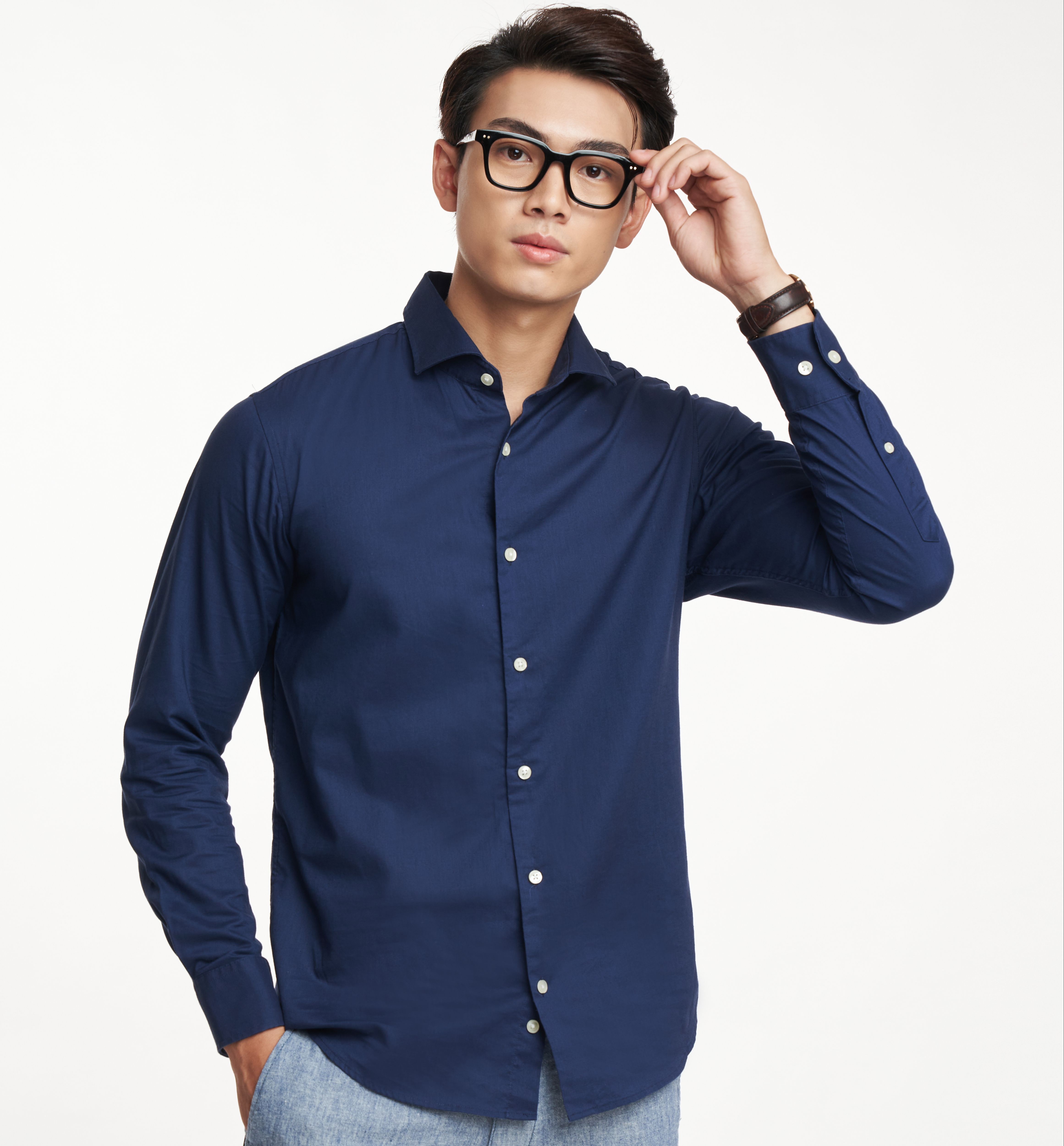 NINOMAXX Áo Sơ Mi Linen Nam Relax Fit 2302003