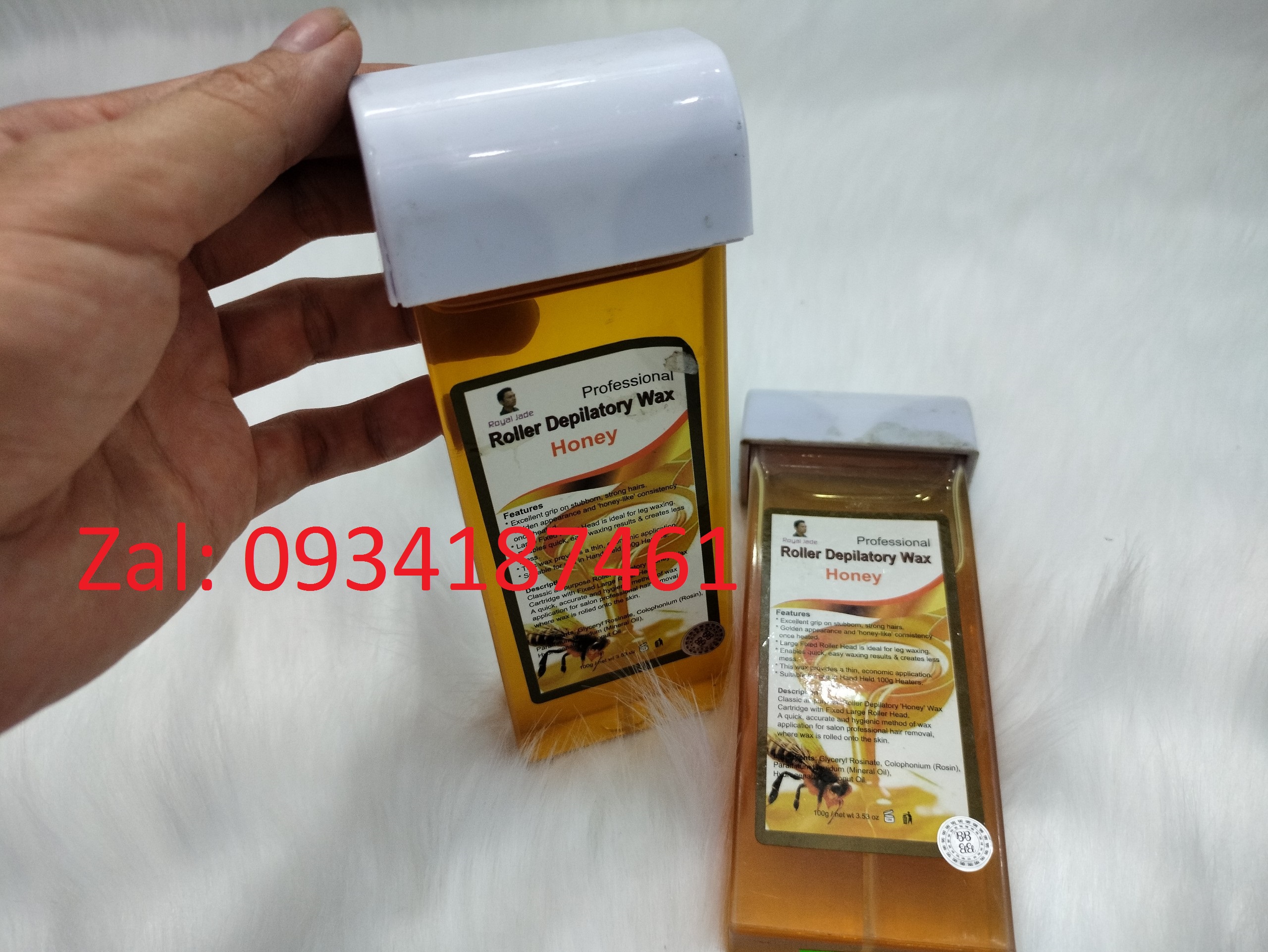 Gel wax lạnh mật ong dạng lăn