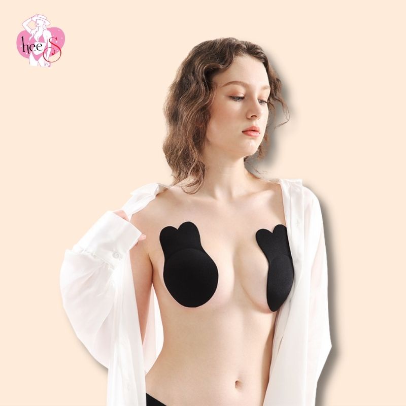 Miếng Dán Ngực Tai Thỏ Nâng Ngực [Sử Dụng Được Nhiều Lần] HeeS0950
