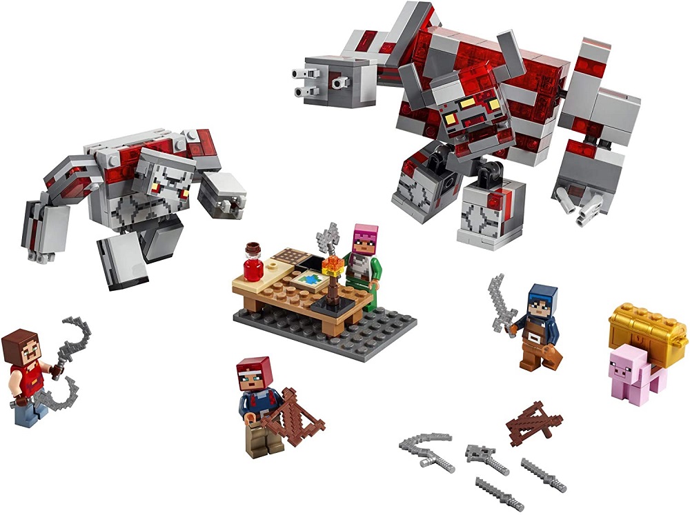 LEGO MINECRAFT 21163 – Đại Chiến Đá Đỏ
