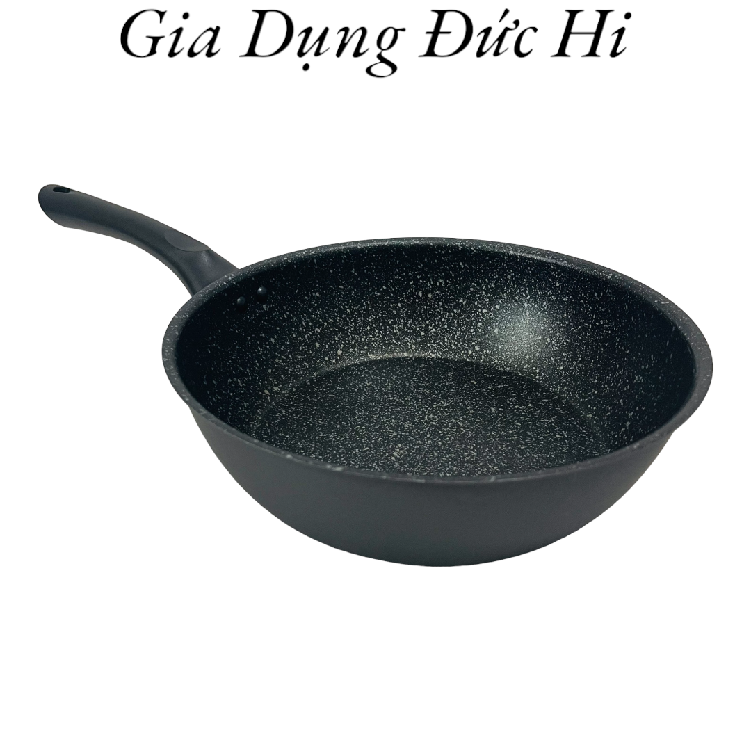 Chảo Sâu Vân Đá Ramos Đủ Size 22cm 24cm 26cm 28cm