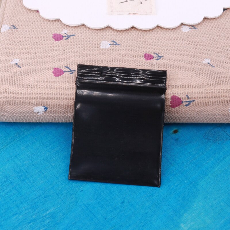 Gối 100c túi zip mini màu đen chọn size