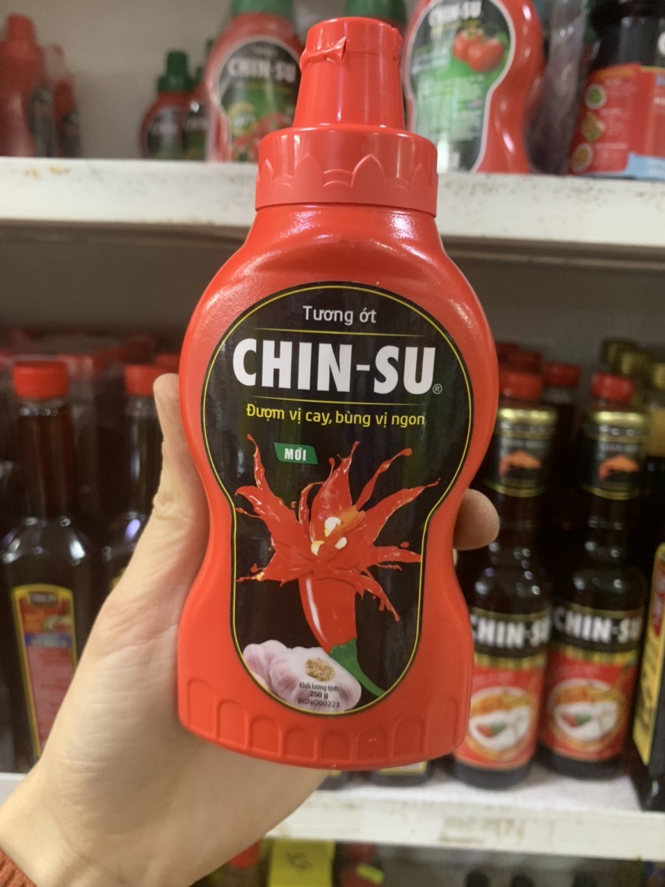 Tương ớt Chinsu chai 250g