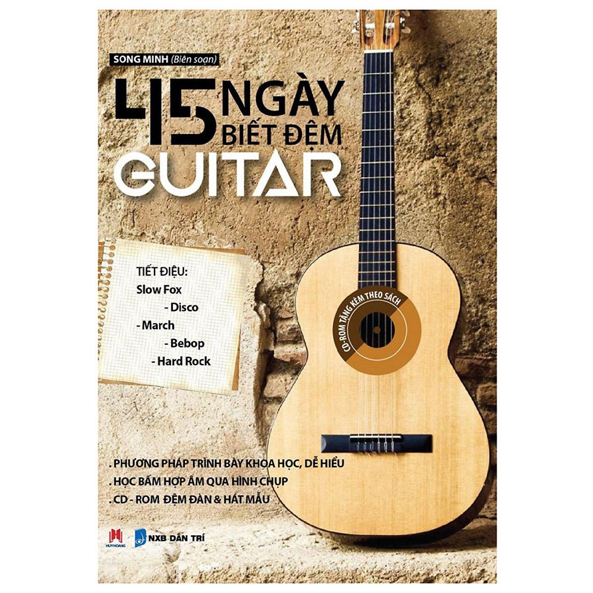 [HCM]45 Ngày Biết Đệm Guitar (Kèm CD)
