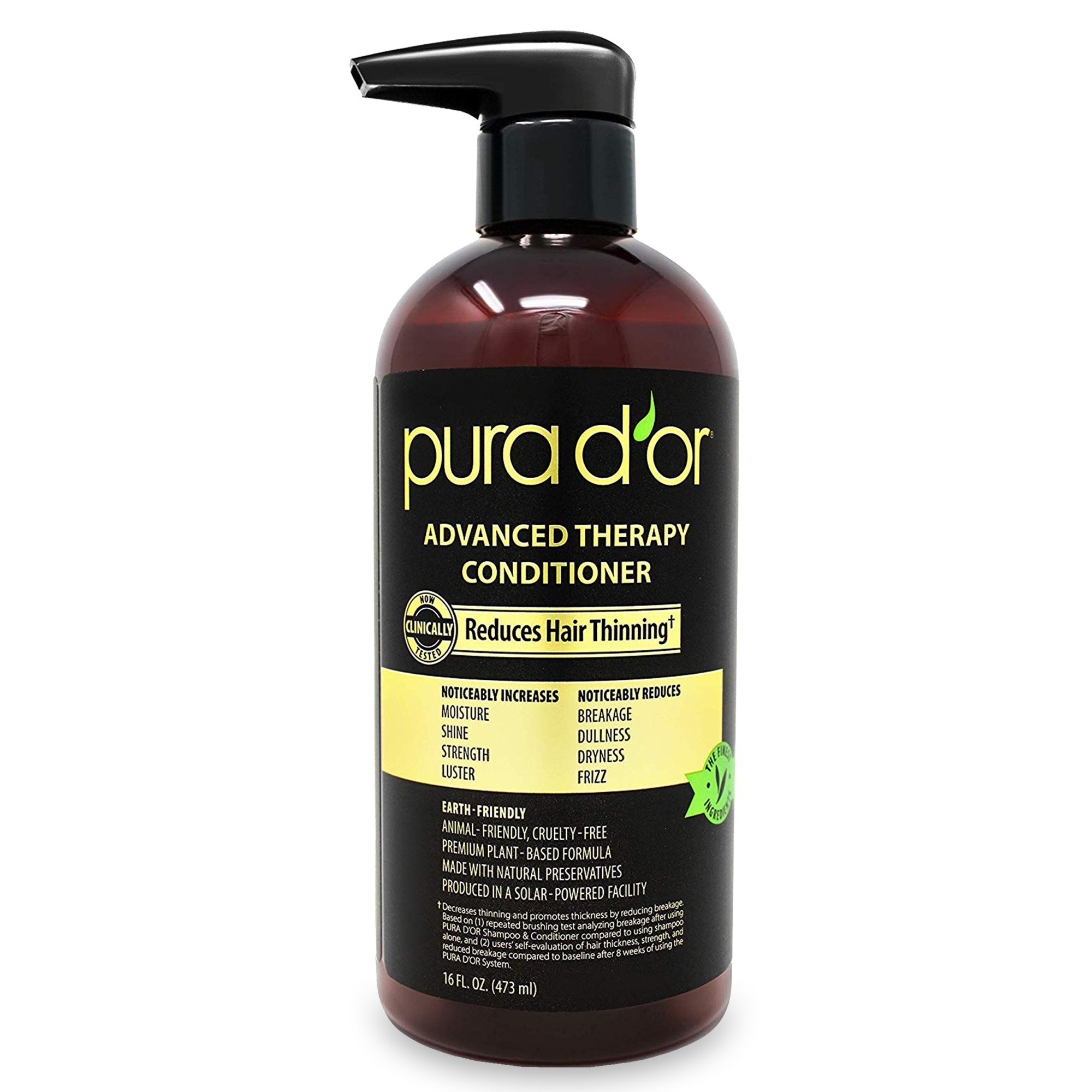 PURA D'OR ADVANCED THERAPY CONDITIONER 709ML (LARGE SIZE) / DẦU XẢ LÀM DÀY TÓC