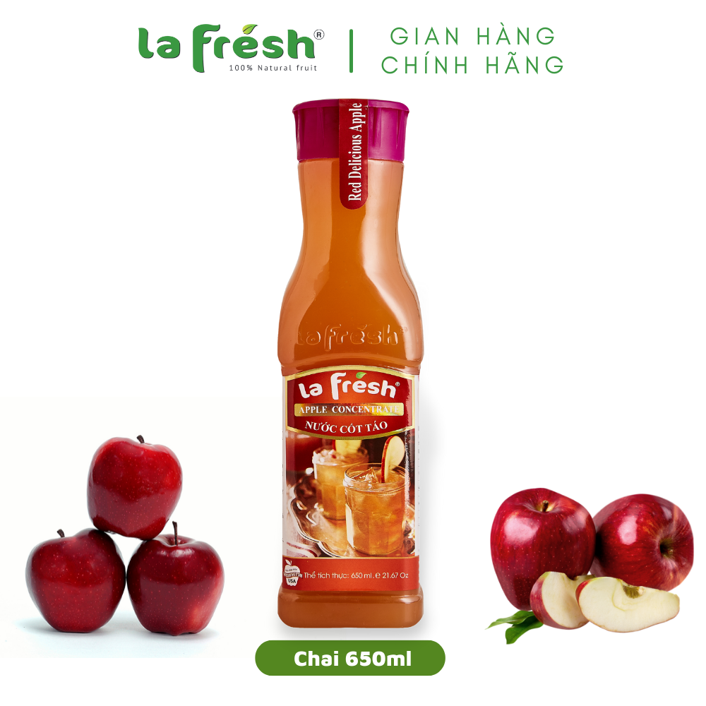 Nước Cốt Táo Lafresh Đà Lạt 650ml
