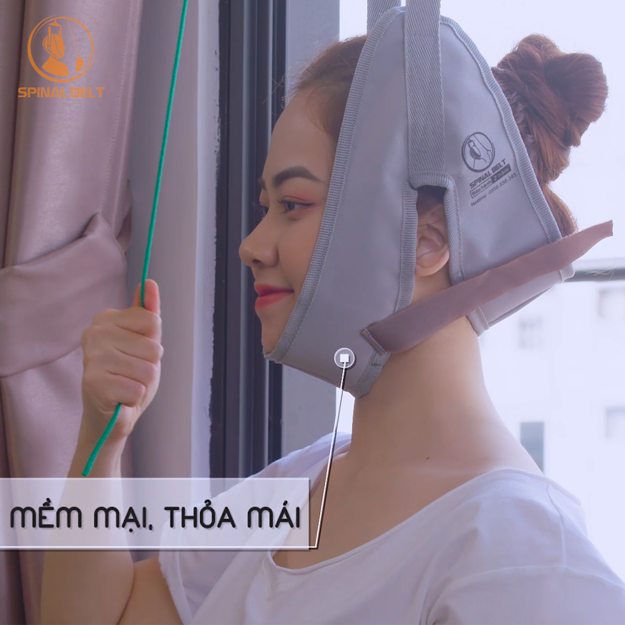 Đai Kéo Giãn Cột Sống Cổ Spinal Belt ( dạng móc treo)
