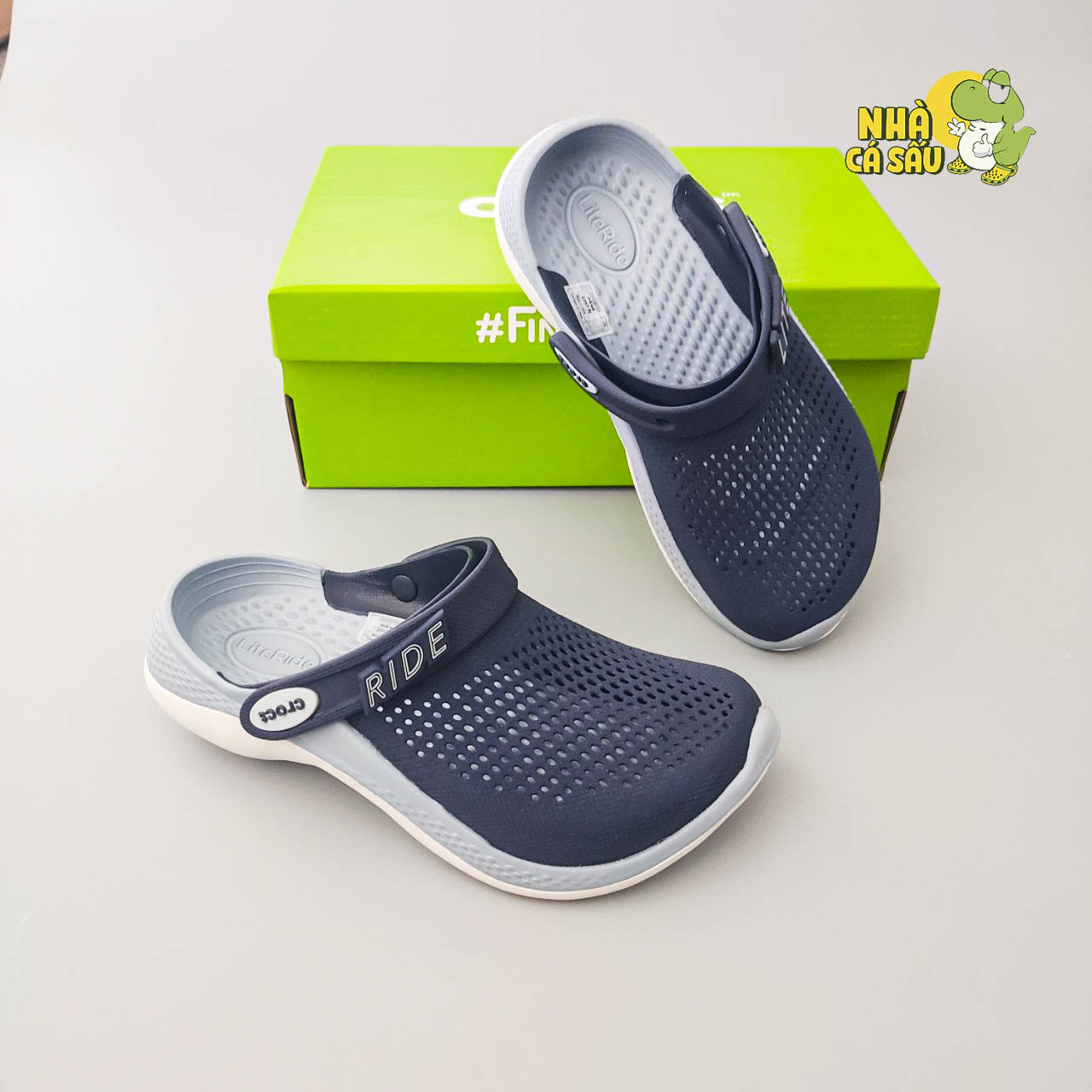 Dép sục crocs literide Unisex 360 mới hàng cao cấp nhiều màu, dép nam nữ - Nhà Cá Sấu.