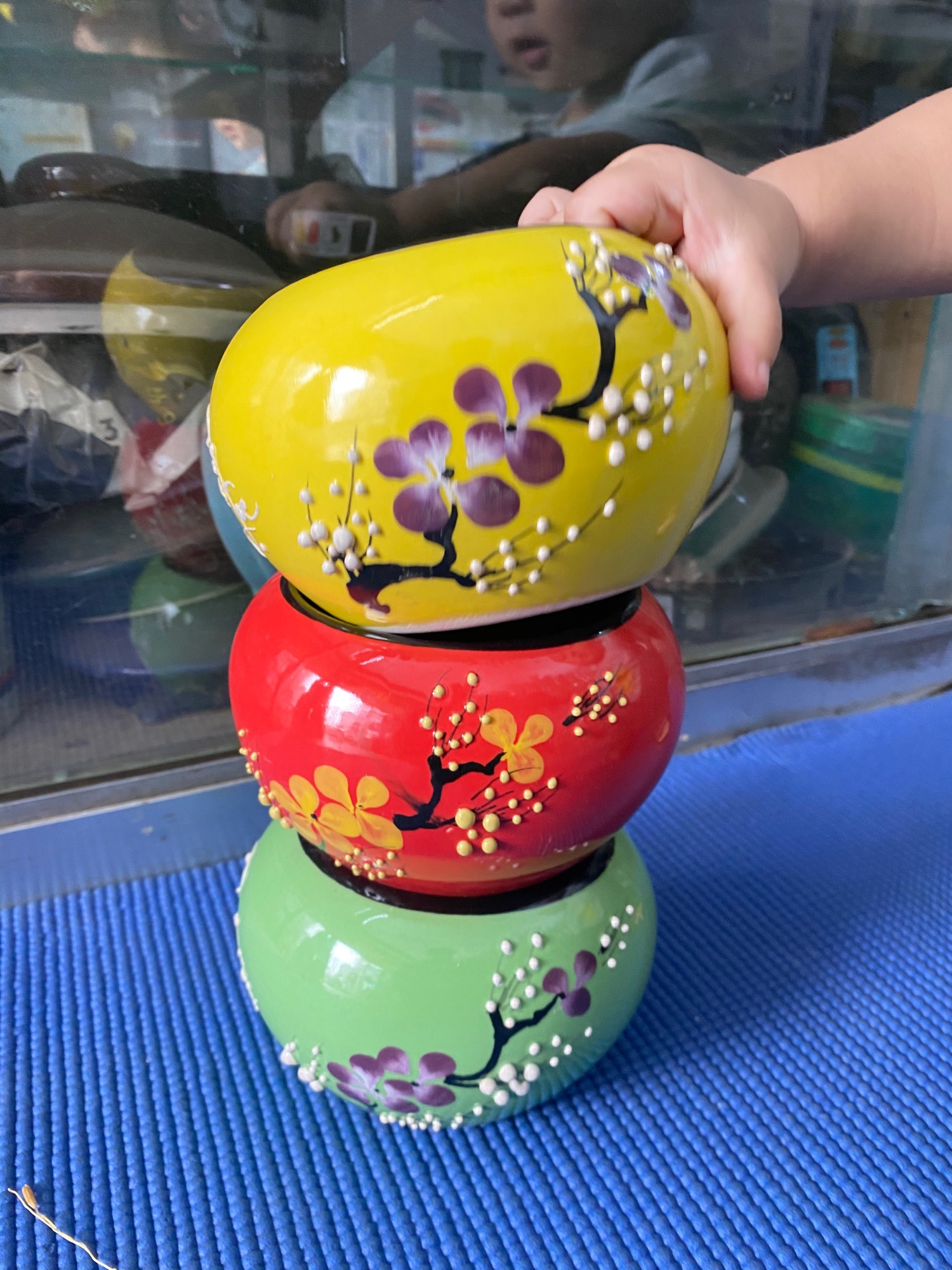Chậu hoa mini tài lộc