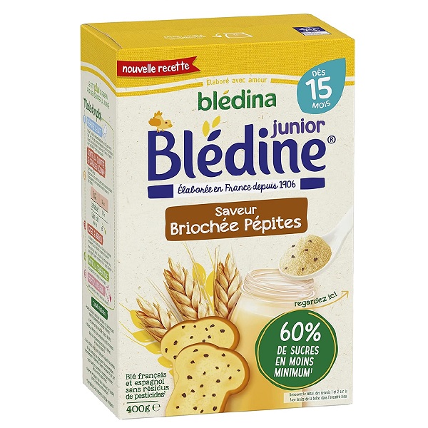 Bột pha sữa Bledina 400g đủ vị (mẫu mới) date 2025