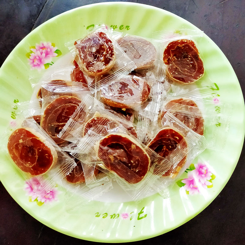 Bánh tráng dừa cuộn mứt chuối dẻo 500 gram