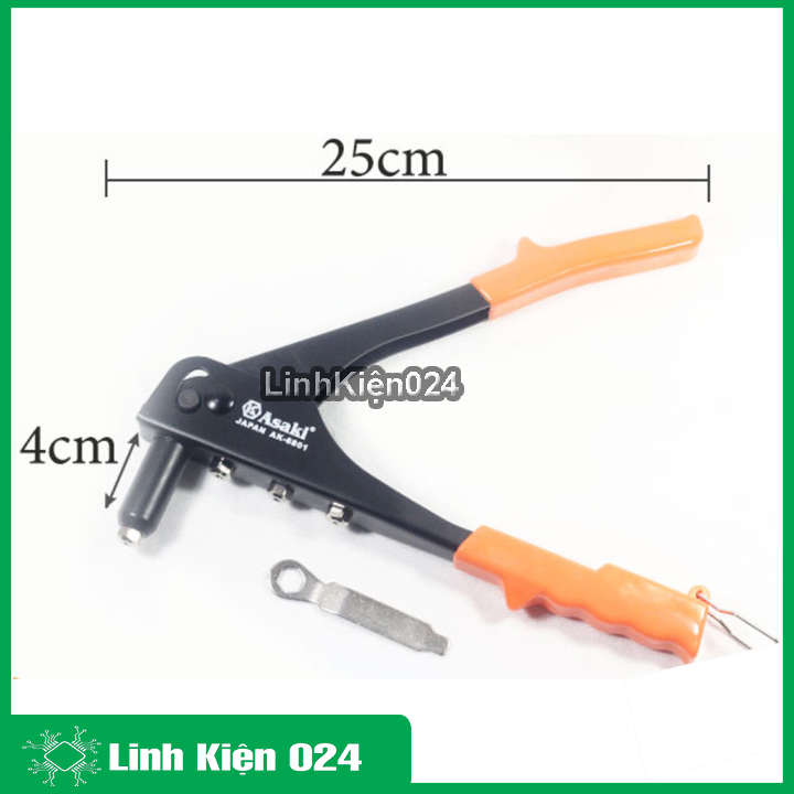 Kìm rút đinh Asaki AK-6801 made in japan