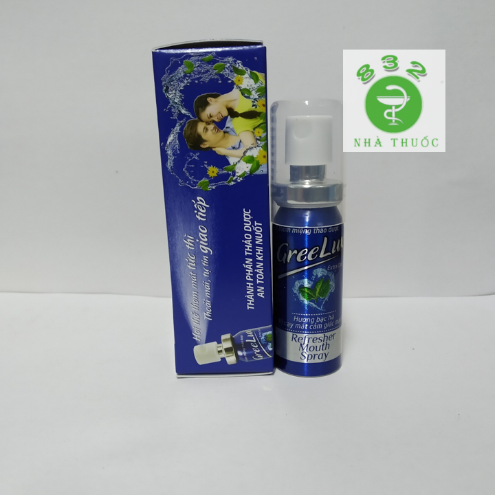Xịt thơm miệng thảo dược Greelux