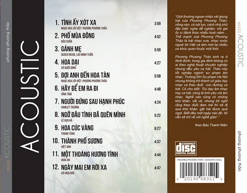 [MDCD] Bộ 4 CD Phương Phương Thảo bộ 1