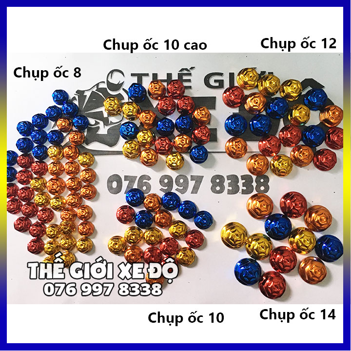 chụp ốc kiểu xe máy