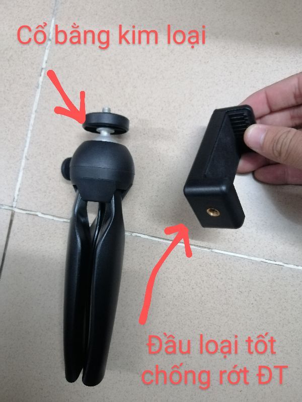 mini tripod 3 chân loại tốt siêu chắc