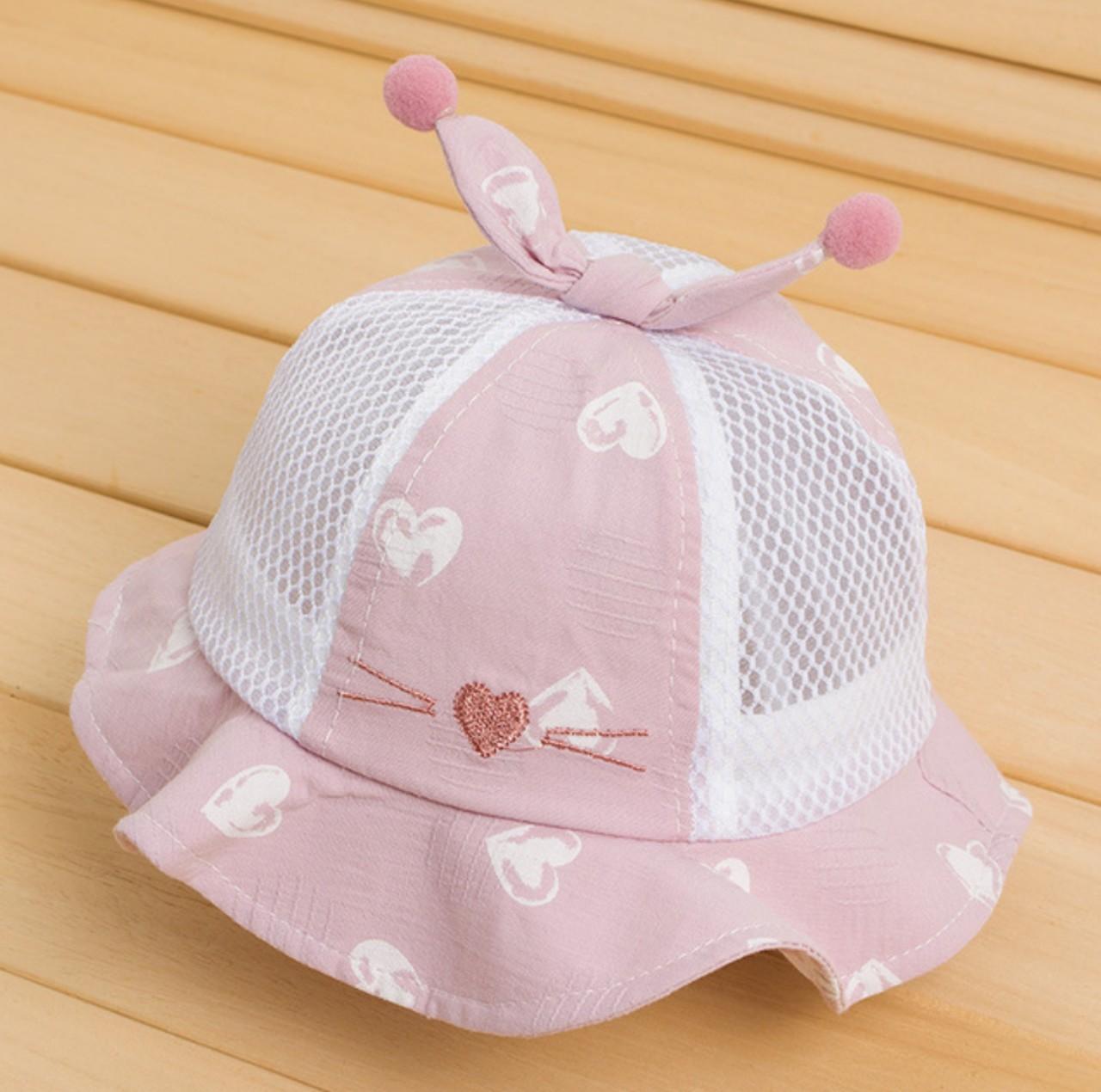 Nón Mũ lưới mèo cho bé 6 đến 24 tháng-M14