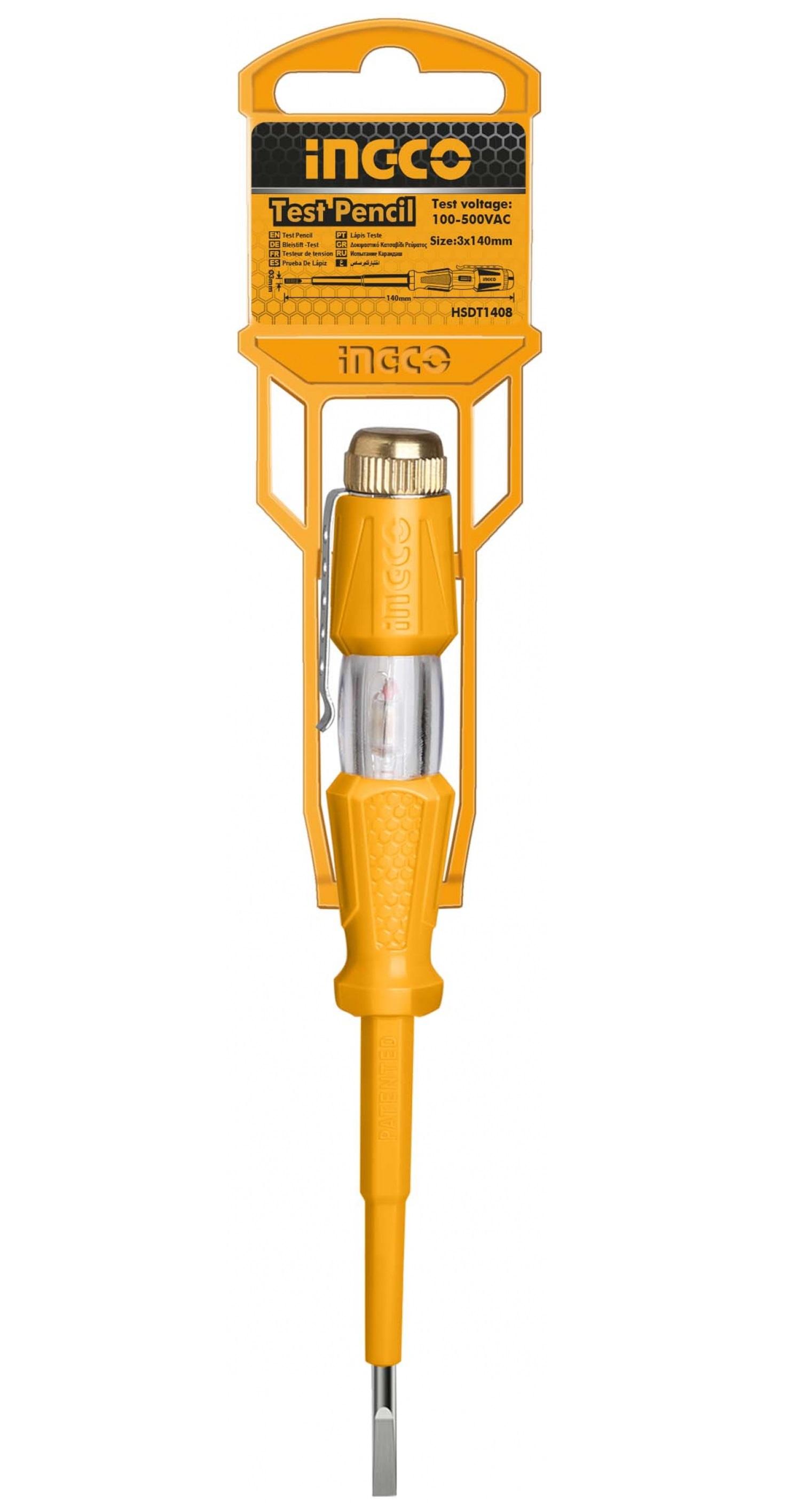 140mm Bút thử điện INGCO HSDT1408