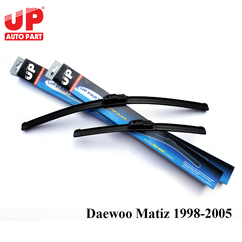 Bộ 2 cần gạt mưa ô tô daewoo matiz 1998-2005 xương mềm up genuine