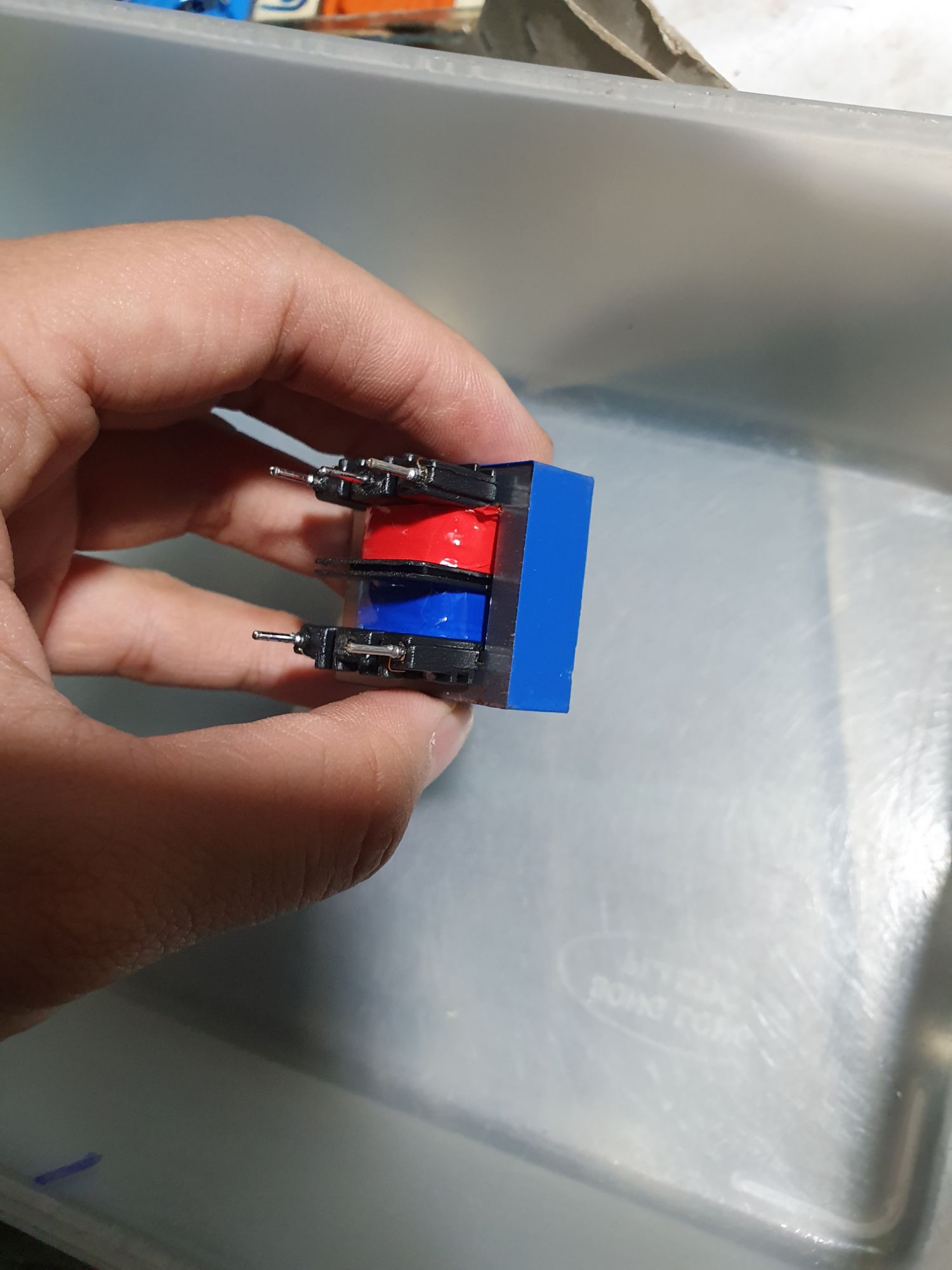 biến áp xung 12v hàn chân
