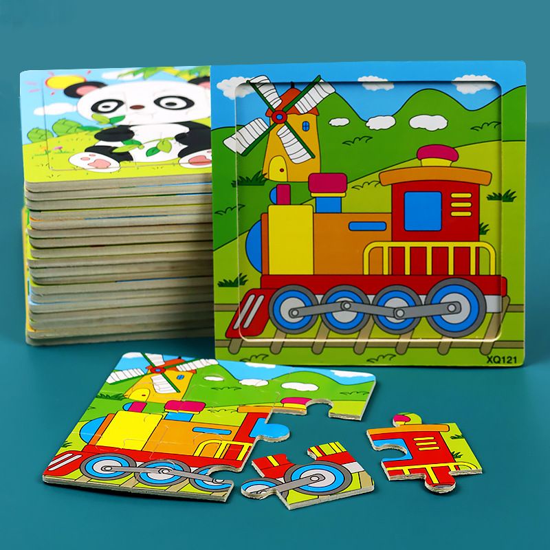 Combo ghép hình 9 mảnh cho bé