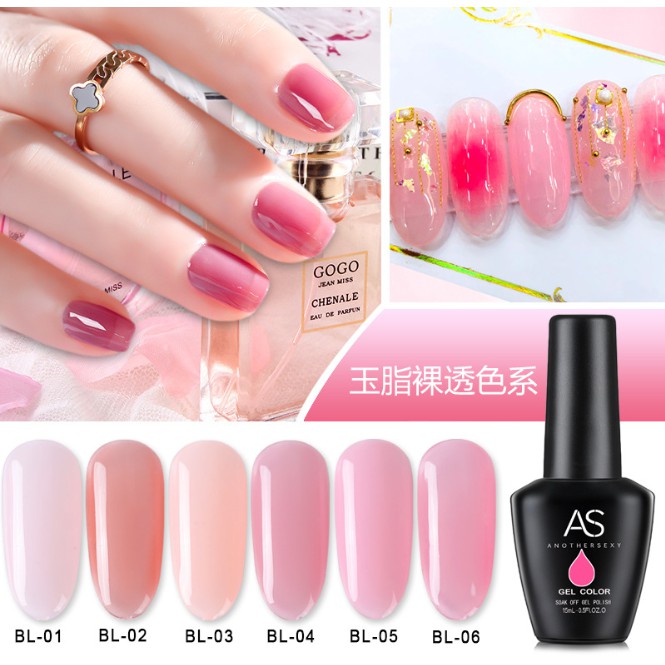 Set Hồng thạch nude 6 màu BL